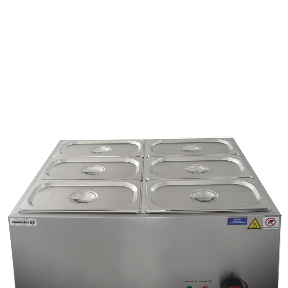 Мармит (6 бункеров) EH-6V Foodatlas