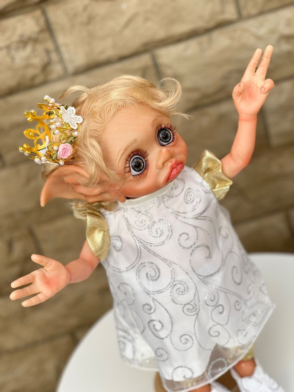 Кукла мягконабивная 40см в пакете (FA-139)