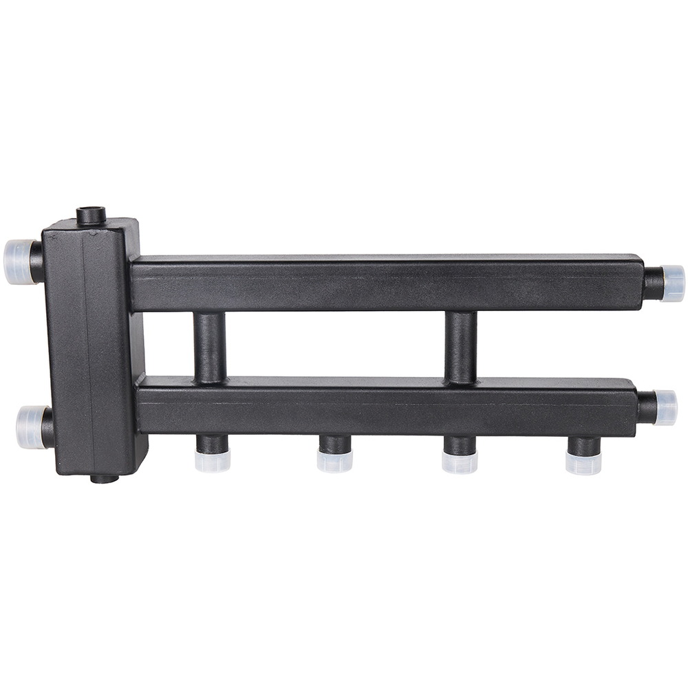 Коллектор с гидравлической стрелкой ROMMER - 1"1/4 НР на 2+1 контур 1" НР (до 60 кВт)