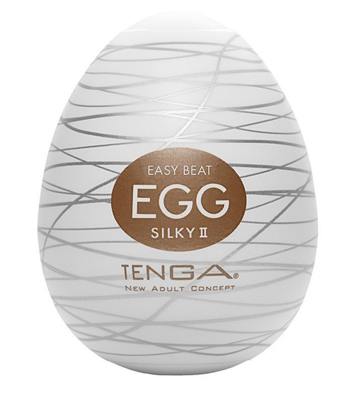 Мастурбатор-яйцо Tenga EGG Silky II, эластичный, одноразовый