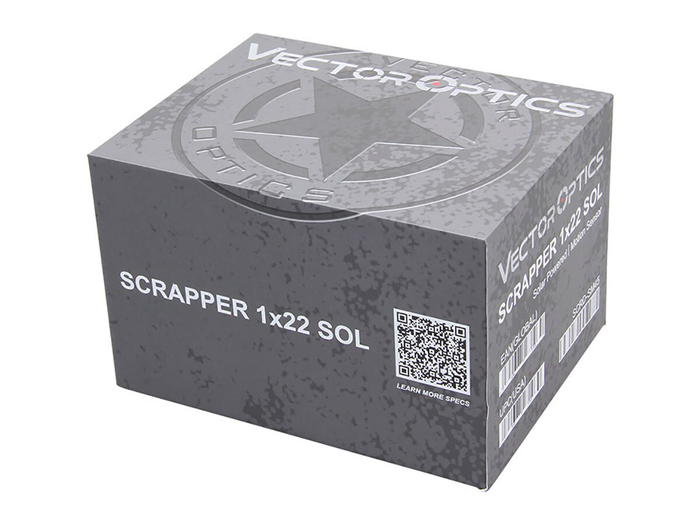 Прицел Vector Optics Scrapper 1x22 Solar, MRS (SCRD-SM45)