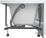 Акриловая ванна Aquanet Bright 155x70 (с каркасом)