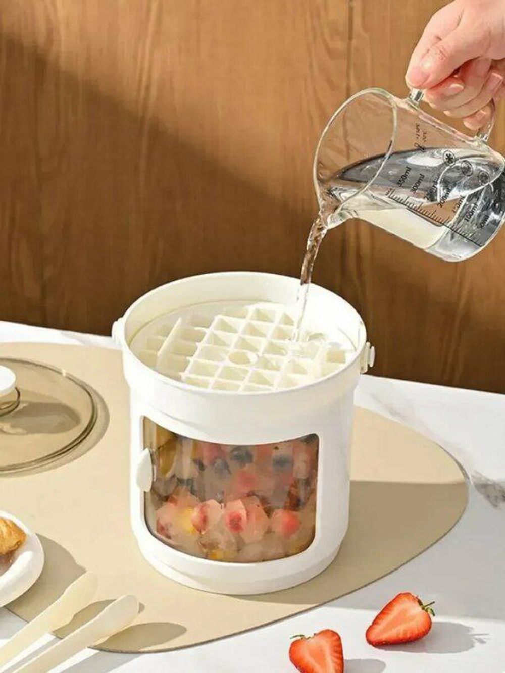 Форма ведерко для льда