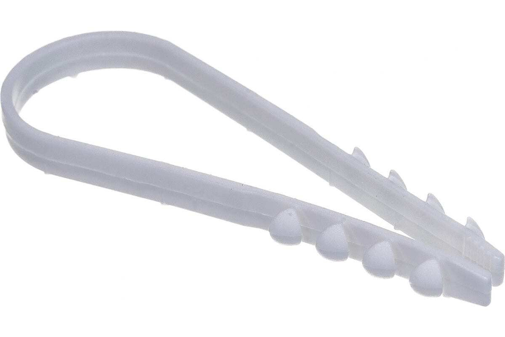 Нейлоновый дюбель-хомут REXANT 19-25 мм, белый, 100 шт. 07-4503