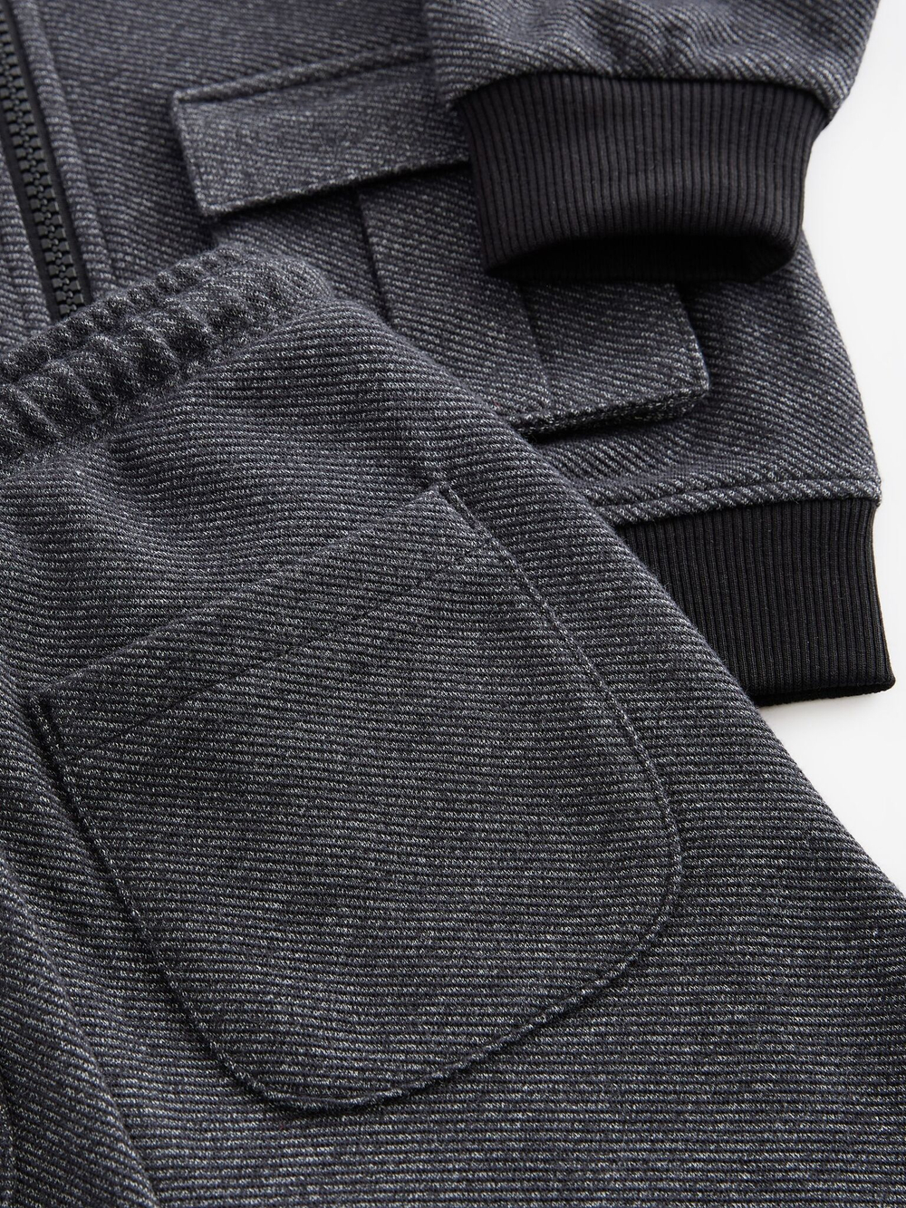 Бомбер и брюки в комплекте для мальчика Next N96-311, Темно-серый