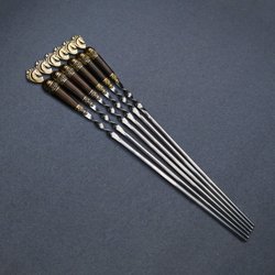 Подарочный набор шампуров "Герб ЦСКА"