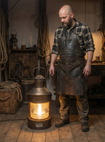 Большой напольный светильник из корабельного топового фонаря «Топовый ТС», Ленинград, 1970 год