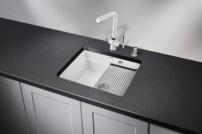 Granula KS-5501U, АРКТИК (БЕЛЫЙ), кухонная мойка, кварц