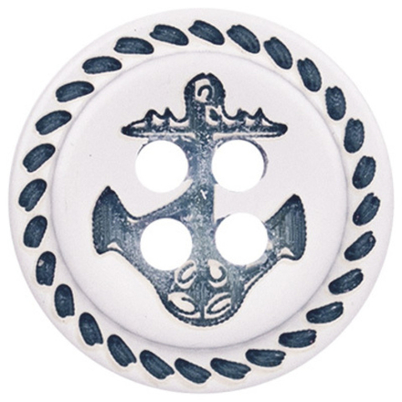 Пуговица рубашечная/блузочная, №462, 12 мм, цв.А001-227