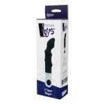 Черный анальный вибромассажер P-SPOT FINGER (Цвет: черный)