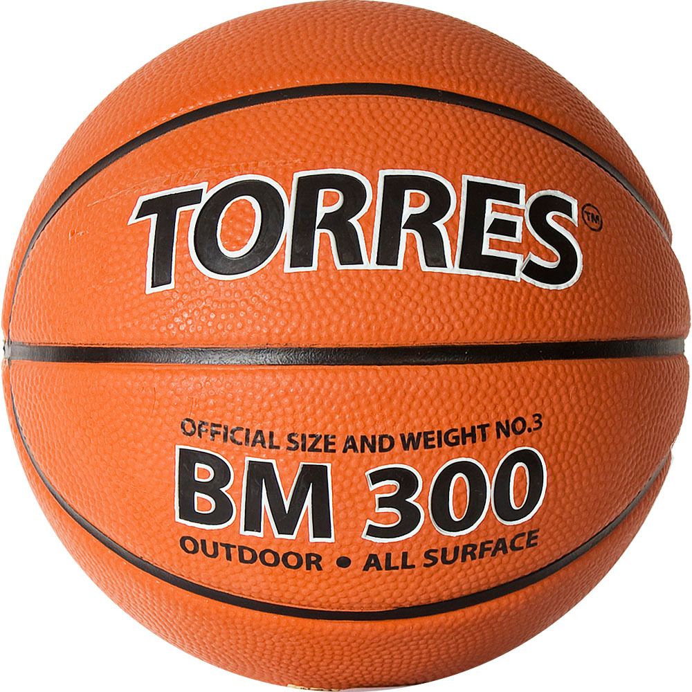 Мяч баскетбольный TORRES BM300, B02013, размер 3