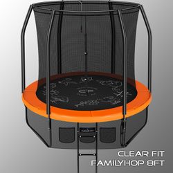 Каркасный батут Clear Fit FamilyHop 14Ft