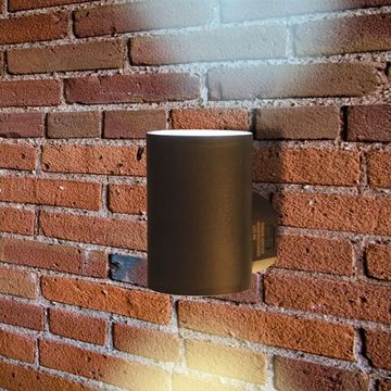 Уличный настенный светильник 9W 3000K-6500K A6109AL-1BK черный Alcyone Arte Lamp