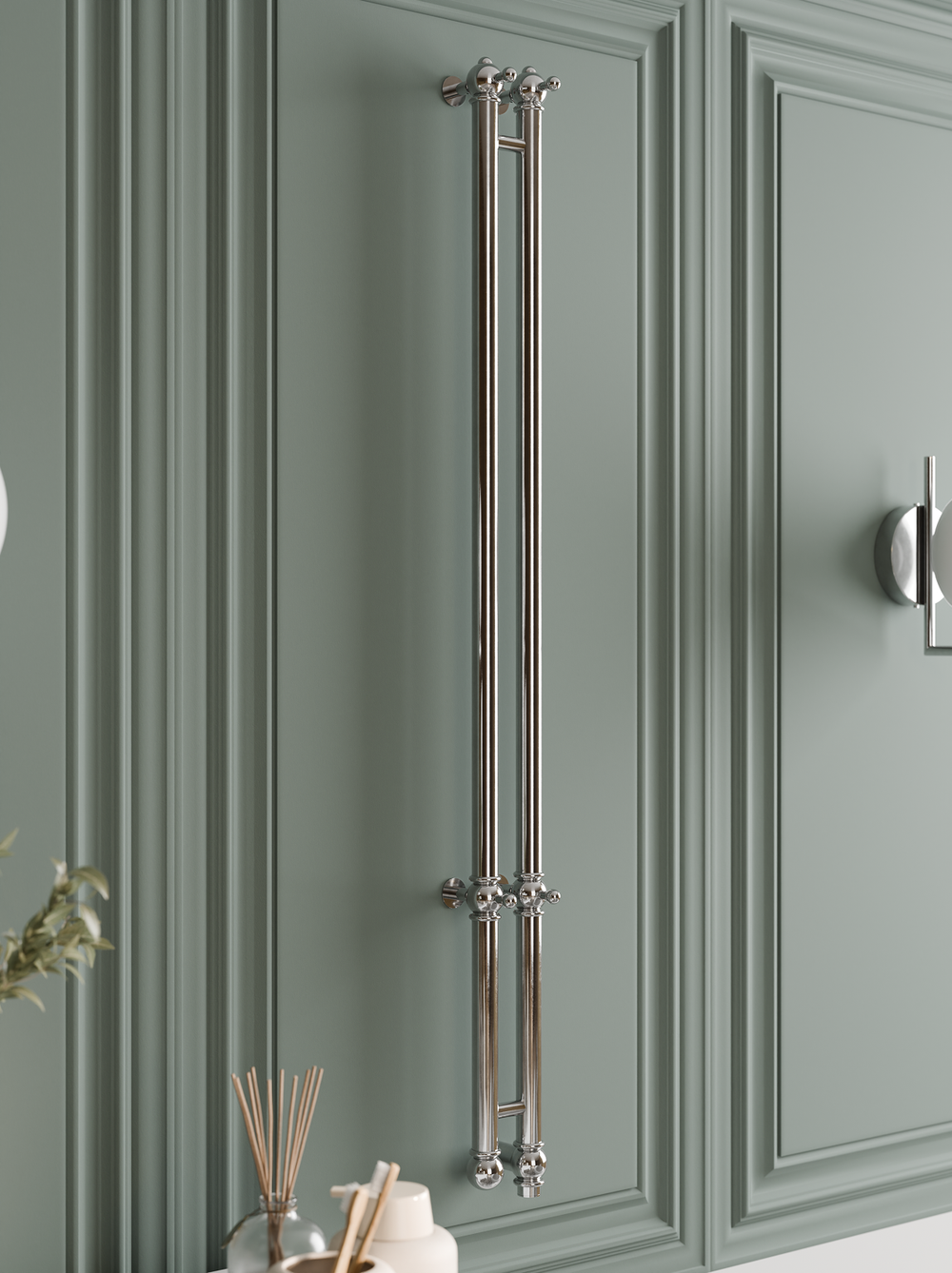 Полотенцесушитель Винтаж 2 120х10 хром