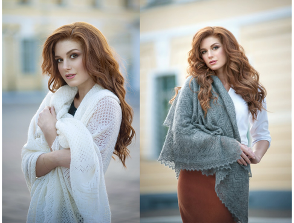 Оренбургские пуховые платки