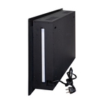 Электрический очаг Real Flame Alpha Pebble (с камнями, обогрев, пульт ду)