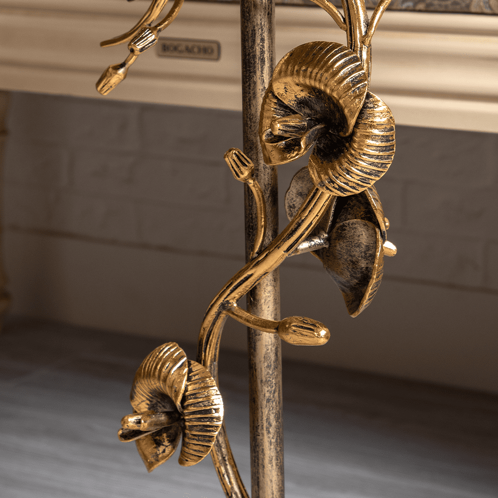 Декоративный столик Орхидея Фиори Каштан Амбер