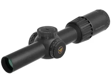 Прицел Vector Optics Taurus (Tauron) 1-6x24 GenII, сетка VTC-SMIL, подсветка красная, 30мм, поправки 0.1Mil, IP67, ударная стойкость-ускорение 1000g, 537г