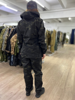 Женская горка Валькирия / весна лето / черный мультикам