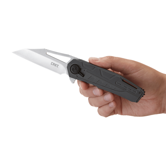 Складной нож CRKT 5040 Raikiri c клинком из стали 1.4116 Krupp (X50CrMoV15) рукоять Stainless Steel