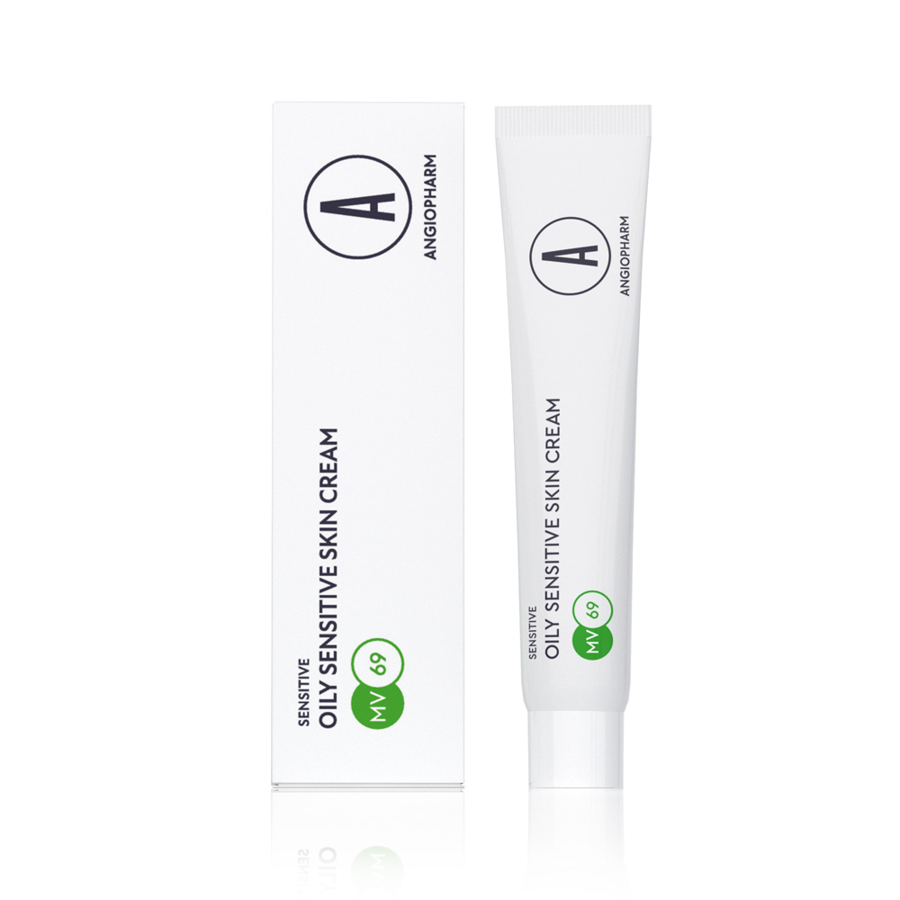 ANGIOPHARM ЛЁГКИЙ КРЕМ ДЛЯ ЧУВСТВИТЕЛЬНОЙ КОЖИ, 7 МЛ | OILY SENSITIVE SKIN CREAM