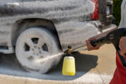 Пеногенератор 5201907 (пенная насадка) для мойки высокого давления Greenworks, 250 бар