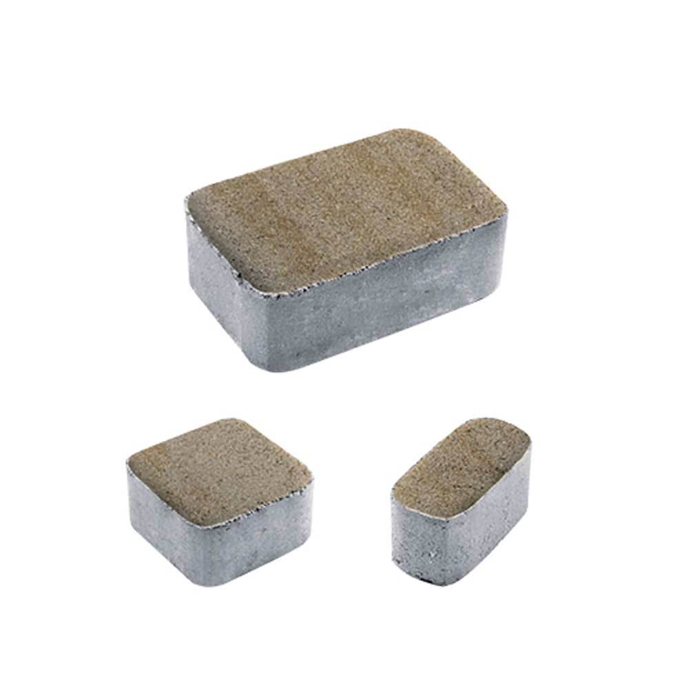 Тротуарная плитка КЛАССИКО - Искусственный камень Степняк, комплект из 3 видов плит