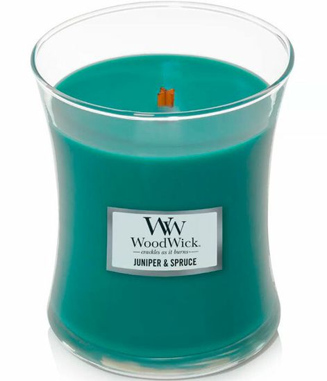 Можжевельник и ель, ароматическая свеча, WoodWick