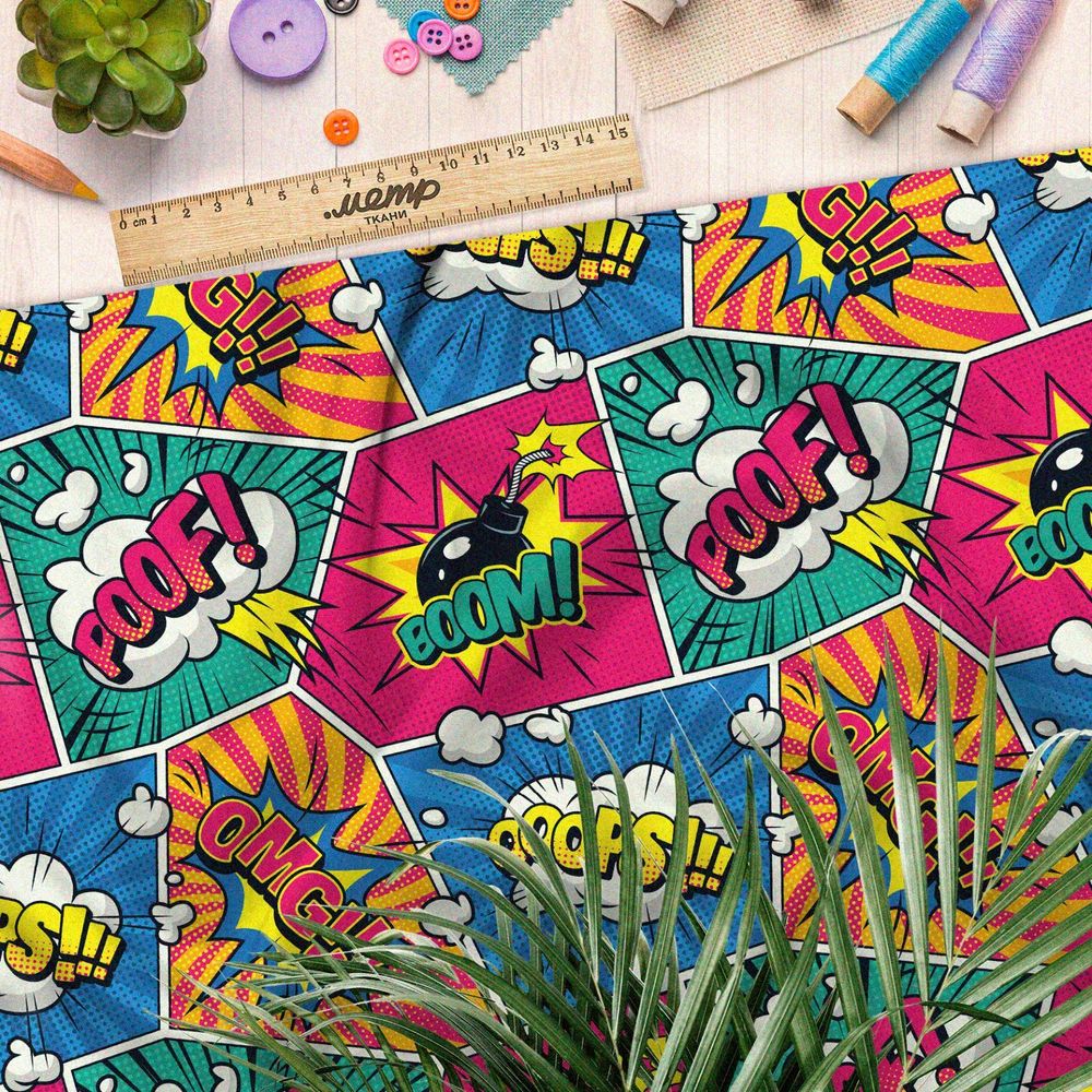 Ткань мембрана громкие звуки из комиксов