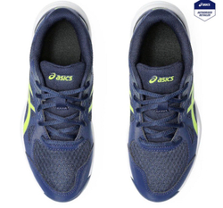 ASICS, UPCOURT 6, Volleyball, BLUE EXPANSE/SAFETY YELLOW, MEN, US 11 /EUR 45 /UK 10 /СМ 29