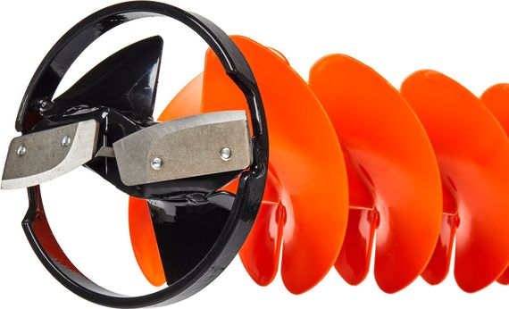 Шнек ледобура с адаптером под шуруповерт Rextor THUNDERBOLT пласт. спираль 150мм