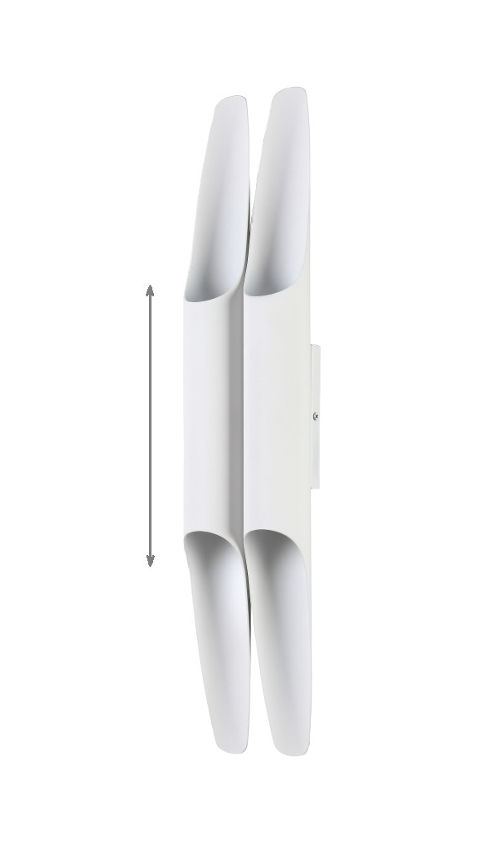 Настенный светильник Crystal Lux CLT 332W4-V2 WH-WH