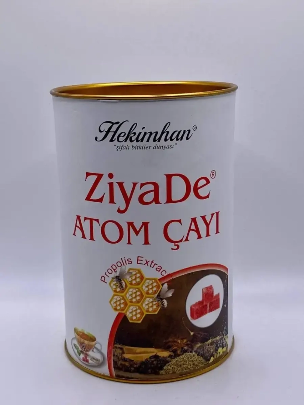 Турецкий гранулированный чай с прополисом Атом-Чай