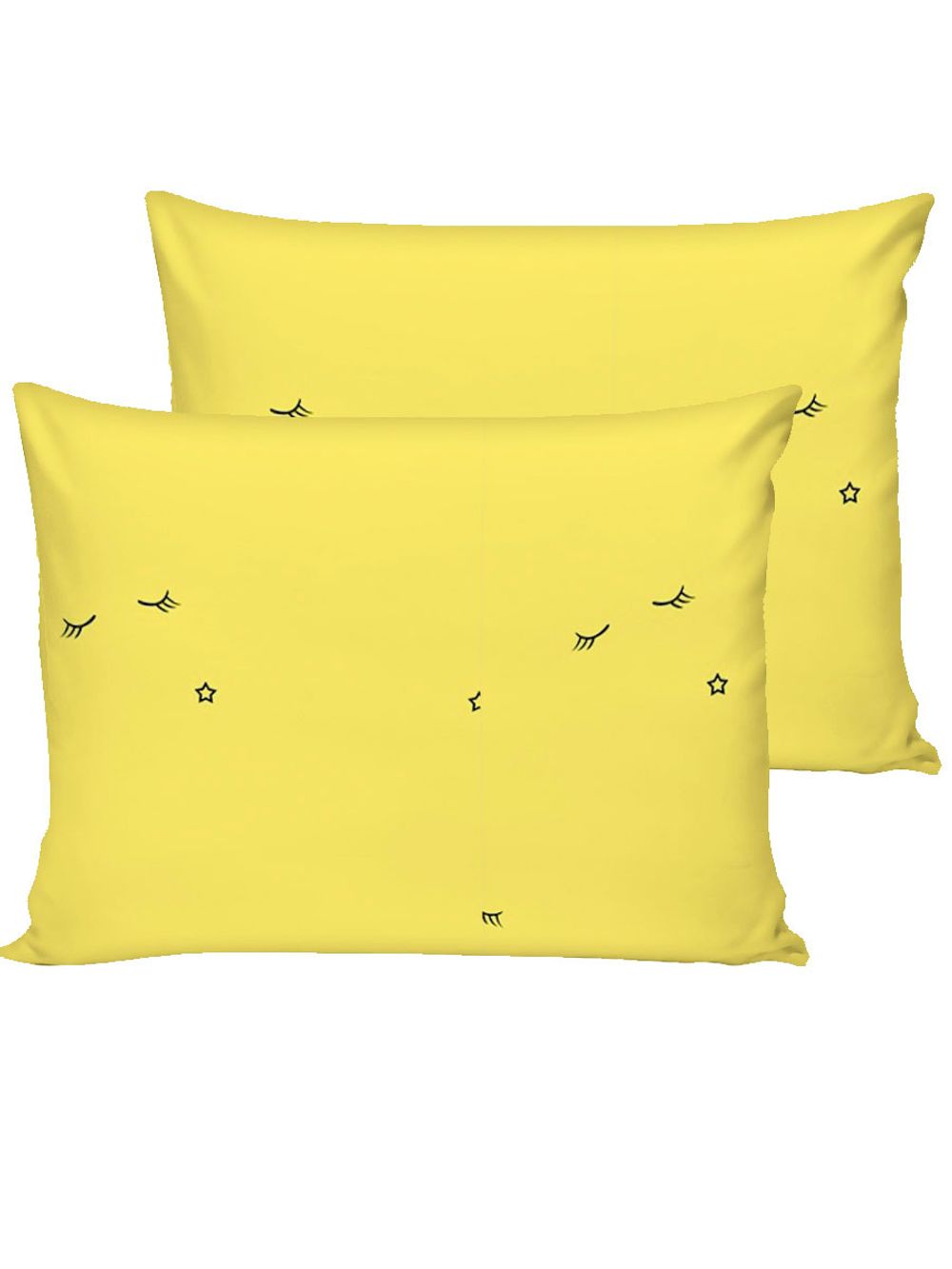 Наволочка комплект 2шт Полисатин Simple House "SMILE (компаньон)" 50x70 см