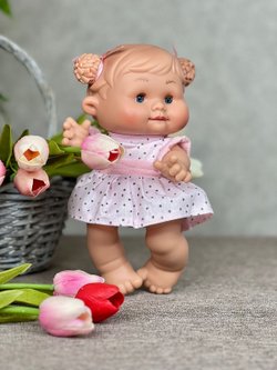 Пупс Nines 26см PEPOTE с закрыв.глазками (N814K2)