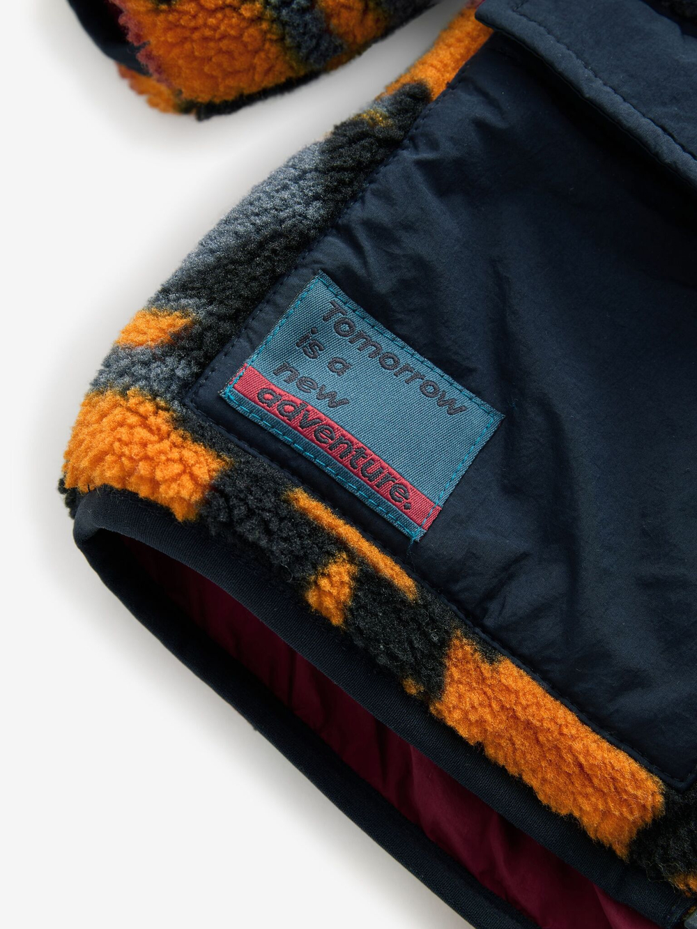 Куртка двусторонняя с капюшоном Next Q60-560, Бордовый, Серый