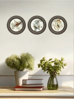 Картины на стену интерьерная на холсте 3 шт 17.5 см