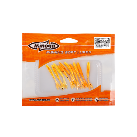 Силиконовая приманка PULSAR 2,0"(10шт) 50мм, цвет 324