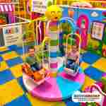 Электрическая карусель детская 4KIDS "Гонка"