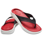 Шлепанцы Crocs LiteRide Flip Black White
