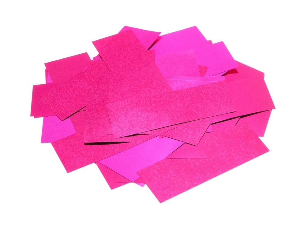 Конфетти РОЗОВОЕ 1 кг, Металлизированное 20х50мм