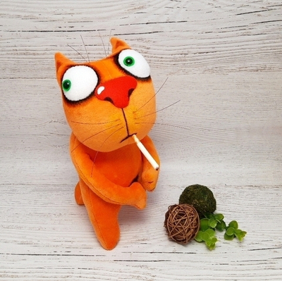 Мягкая игрушка "Дела кошачьи"