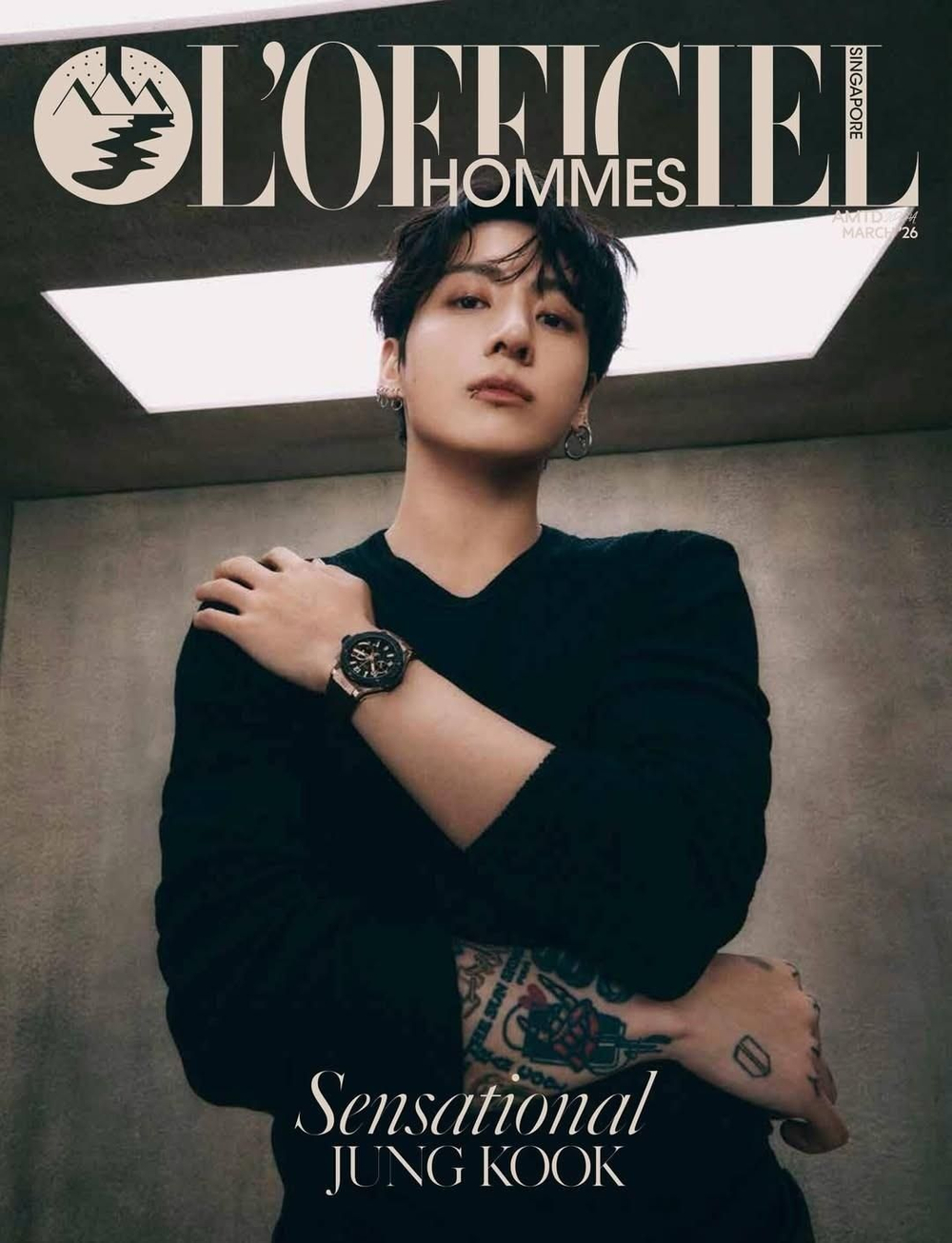 публикация L'OFFICIEL SINGAPORE - 2026.03 BTS JUNG KOOK
