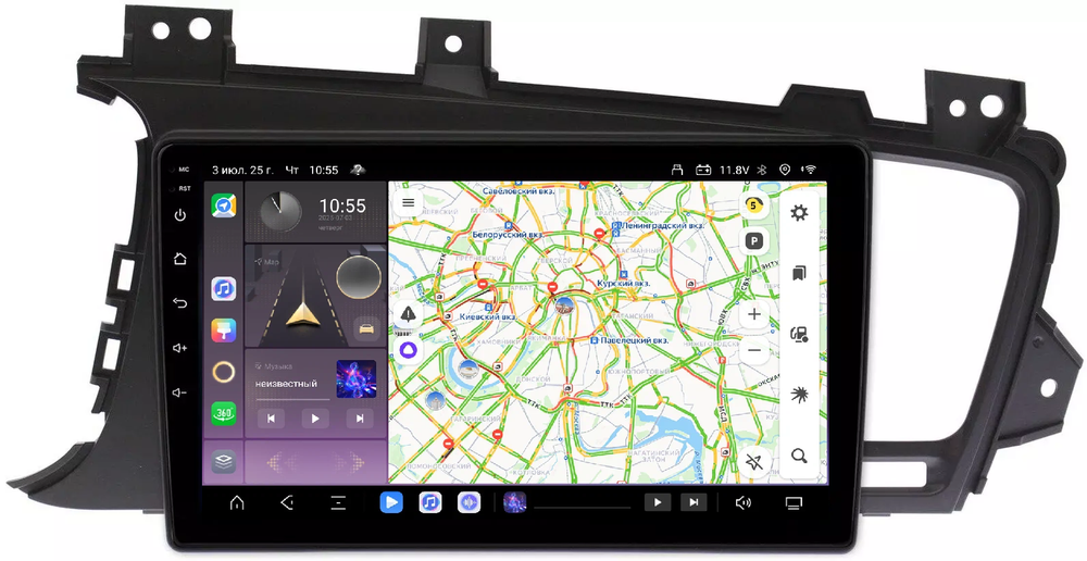 Магнитола для KIA Optima 3 2011-2013 TF - Carmedia OL-9745 QLed, Android 13, TS20, CarPlay, SIM-слот