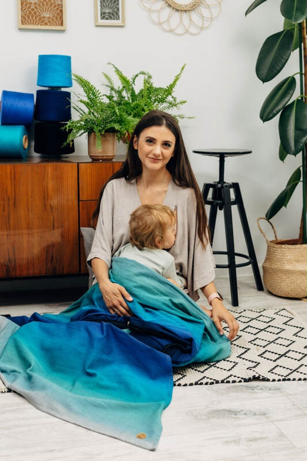 Слинг-шарф «Индиго»