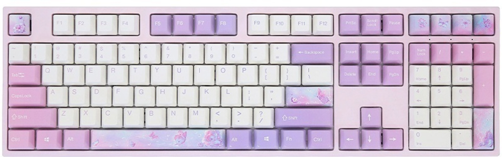 Клавиатура VARMILO VEM108 Dreams On Board EC V2 Rose фиолетовый