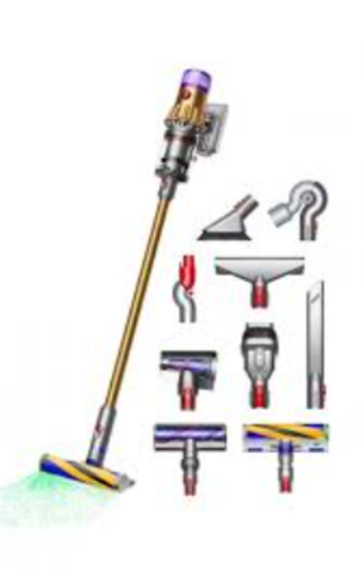 Пылесос Dyson V12 Detect Slim Absolute (SV46) (Yellow/Nickel) UK