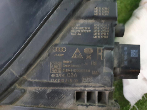 Фара правая Audi A6 5 C8 (2018-2023) LED