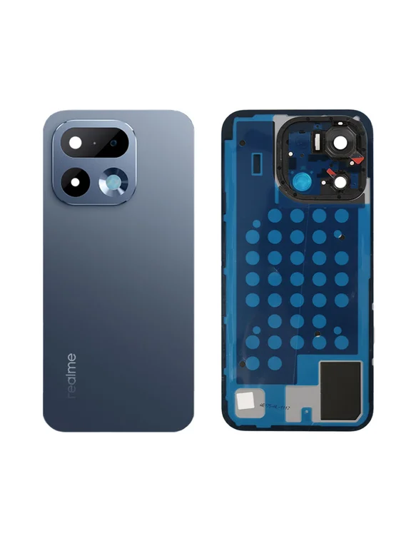 Задняя крышка для Realme 16 Pro Графит (Grey) со стеклом камеры