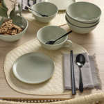 Тарелка IKEA MOSSMAL (МОССМАЛ), Салатовый, 18 см